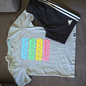 Adidas T Shirt and Short Set